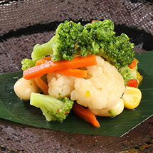 ブロッコリーと豆のサラダ